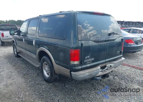 2000 Ford Excursion Limited z USA, uszkodzony, nr VIN 1FMNU42S0YEB53987